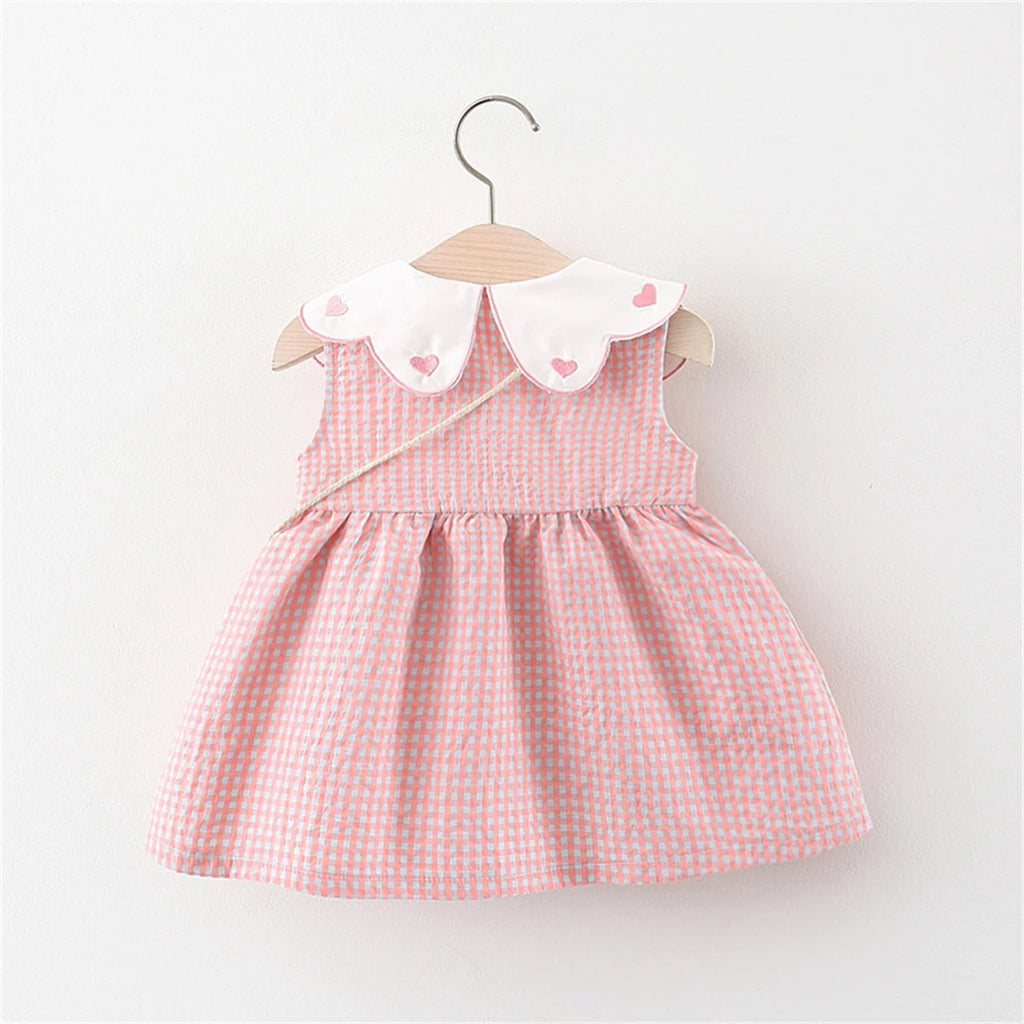 Heart Collar Dress Set – Sweet, Charming & Full of Love 💕👗