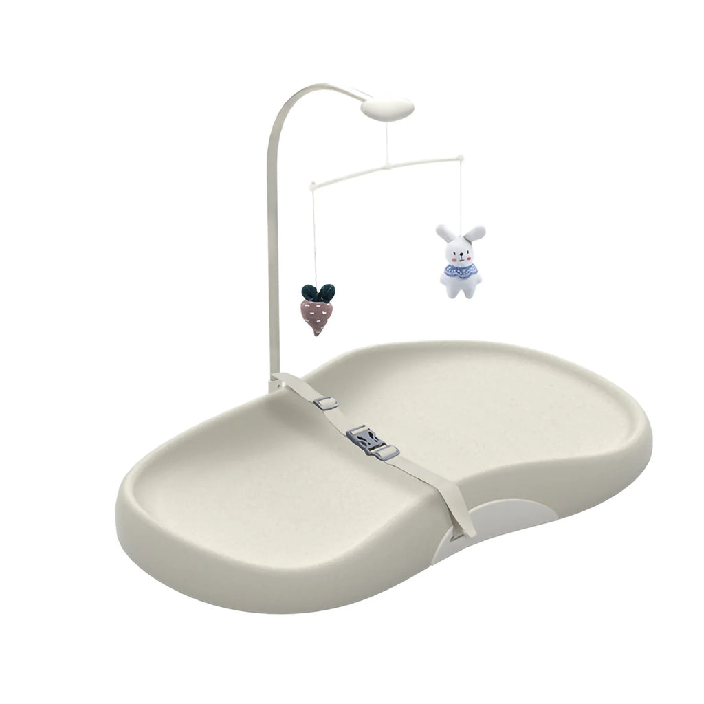Baby Changing Pad with Safety Strap & Mobile – Practical, Safe & Comfortable 👶✨