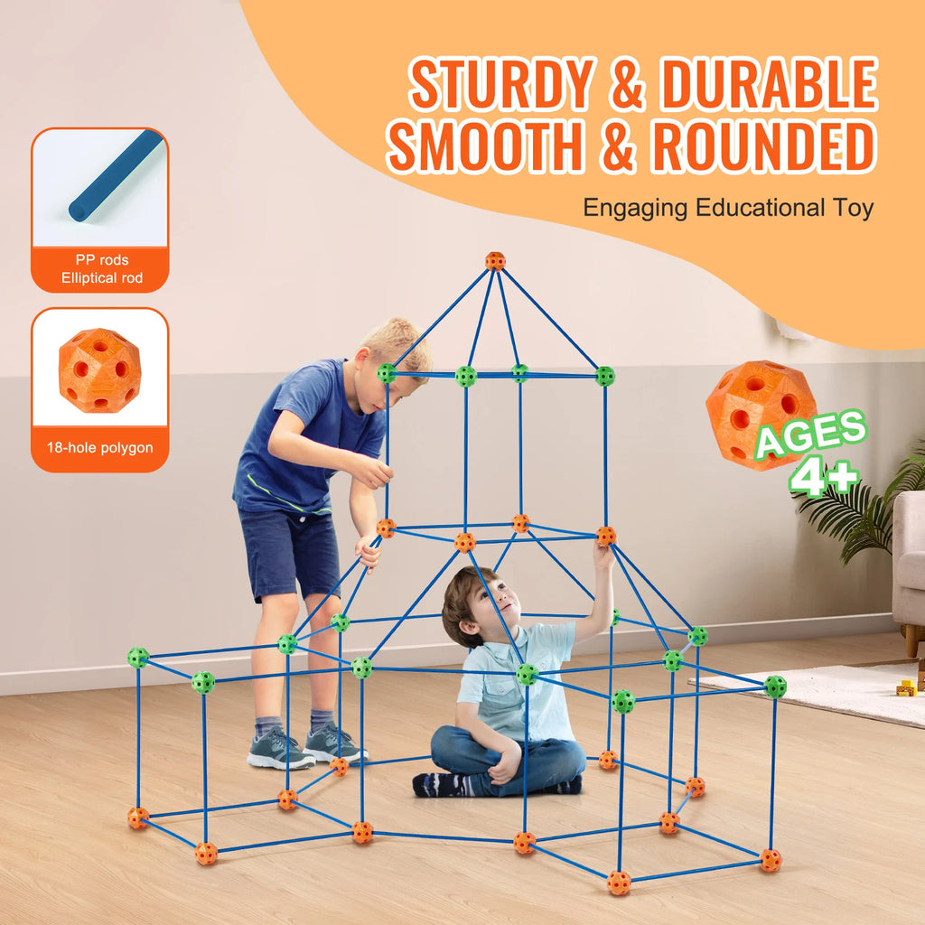 Kids’ Fort Building Kit – Creative, Fun & Imaginative Play 🏰✨