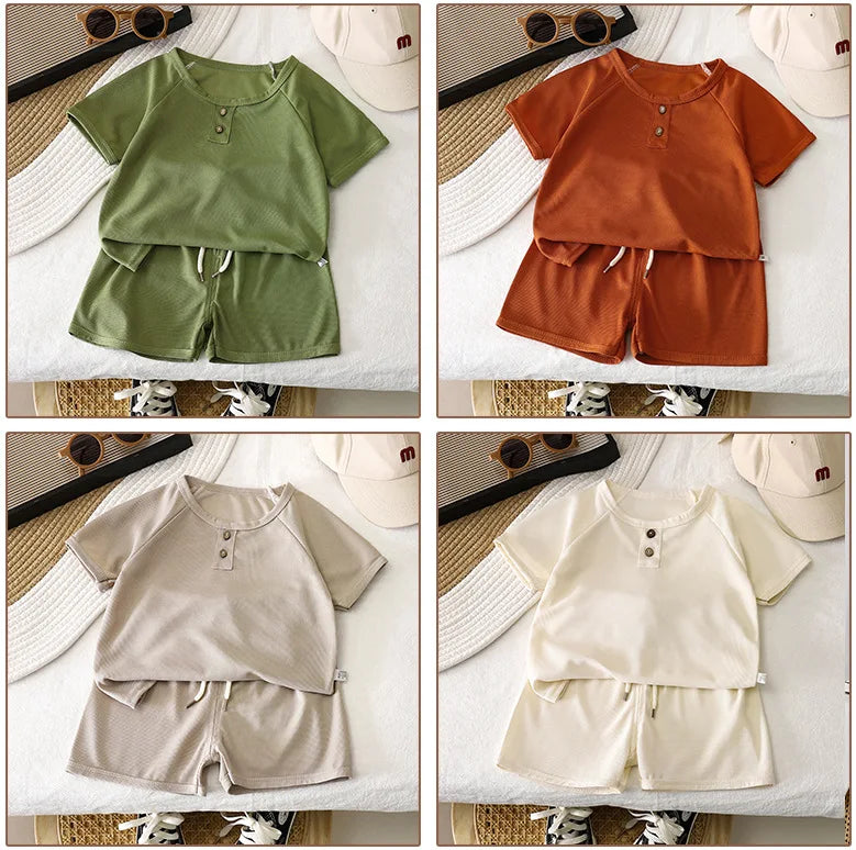 Baby Summer Two-Piece Set – Comfy, Stylish & Play-Ready 🌞👶