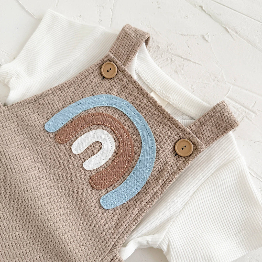 Rainbow Baby Romper – Playful, Comfy & Full of Charm 🌈👶