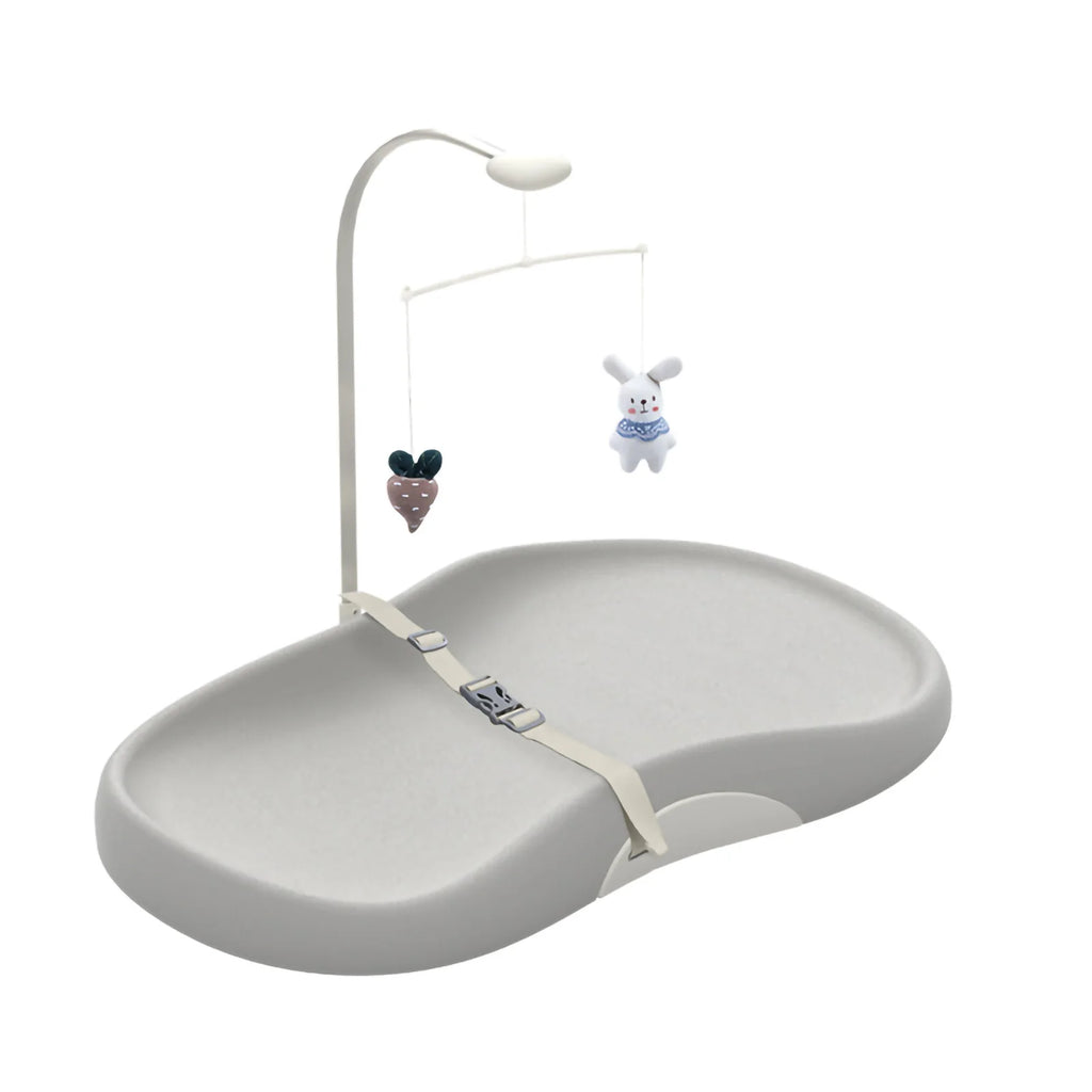 Baby Changing Pad with Safety Strap & Mobile – Practical, Safe & Comfortable 👶✨
